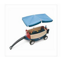 Little Tikes Deluxe Ride & Relax Wagon w/ Umbrella & Cooler